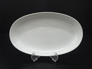ROYAL COPENHAGEN　ロイヤルコペンハーゲン　ホワイトパルメッテ　オーバルディッシュ　洋食器